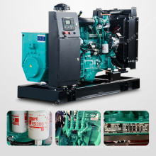 Alimentado pelo gerador genset do diesel do gerador 50hz 35kw 44kva de CUMMINS 4BT3.9-G2 do motor 4BT3.9-G2 para venda